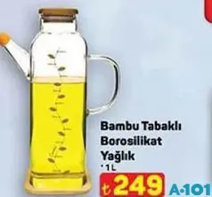 BAMBU TABAKLI BOROSİLİKAT YAĞLIK 1 L fiyat ve kampanya bilgisi